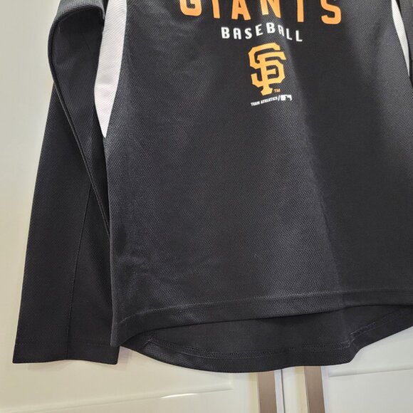 San Francisco Giants Long Sleeve Half Zip SF Giants Size Small - Picture 7 of 10